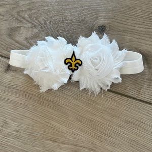 Saints Baby Headband